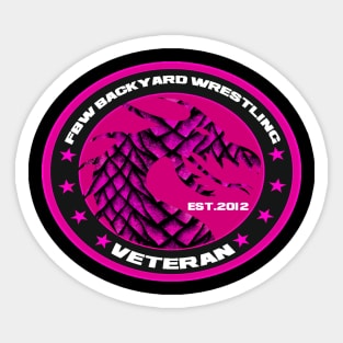 PINK Chris Dynamite Veteran Design Sticker